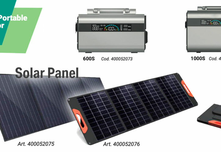 Melchioni Ready stazioni di accumulo portatili da 600w e 1000w con pannelli solari
